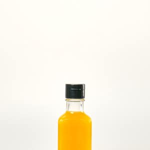 (72개) 고품격 경진 납작 사각 원터치 기름 유리병 100ml 참기름 들기름 소스 양념