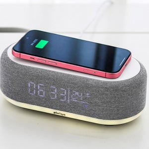 플레이고 6IN1 LED 패브릭 블루투스 스피커 BS51 무선충전