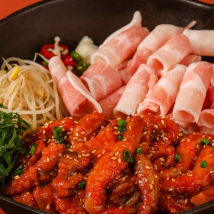 쭈꾸미볶음 밀키트 500g 킹콩 양념쭈꾸미 보통맛·매운맛 선택 20년 전통 로컬맛집