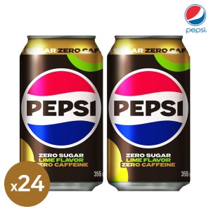 펩시제로 슈거 제로 카페인 355ml 24캔 뚱캔 캔음료 음료수 펩시콜라