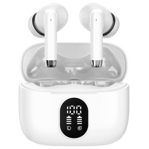 에이투 이어3 MAX 디스플레이 커널형 블루투스 5.3 무선 이어폰 초경량 ENC 노이즈캔슬링 SBC코덱 EAR3 MAX