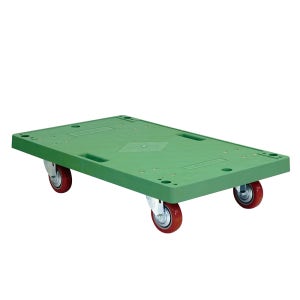 구르마 구르마 달리 오픈형 사각 카트 끌차 엘카 L카 밀차 이삿짐 수레 대형 그린 적색