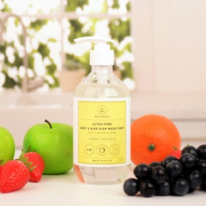 레시피박스 주방세제 480ml 6세트 중성 과일세정제 스테인레스 연마제제거