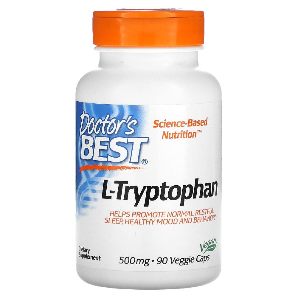 Doctor s Best (닥터스 베스트) L-트립토판 500mg 베지 캡슐 90정