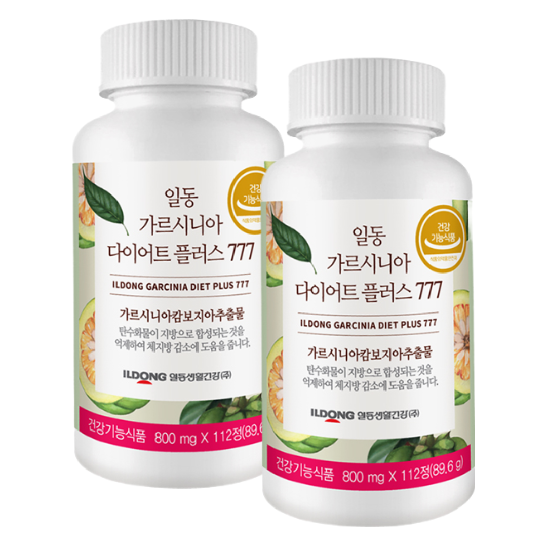1+1 일동 생활건강 가르시니아 다이어트 비타민B 군 112정 8주분 HCA 2EA