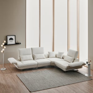 루벤 모듈 쇼파 패브릭 5인용 소파 코너형 방수 원단 페브릭 쇼파 5인 모듈형 거실 ㄱ자