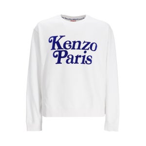 [겐조] 24SS 벨벳 로고 버디 맨투맨 화이트 5SW146 4MG 02