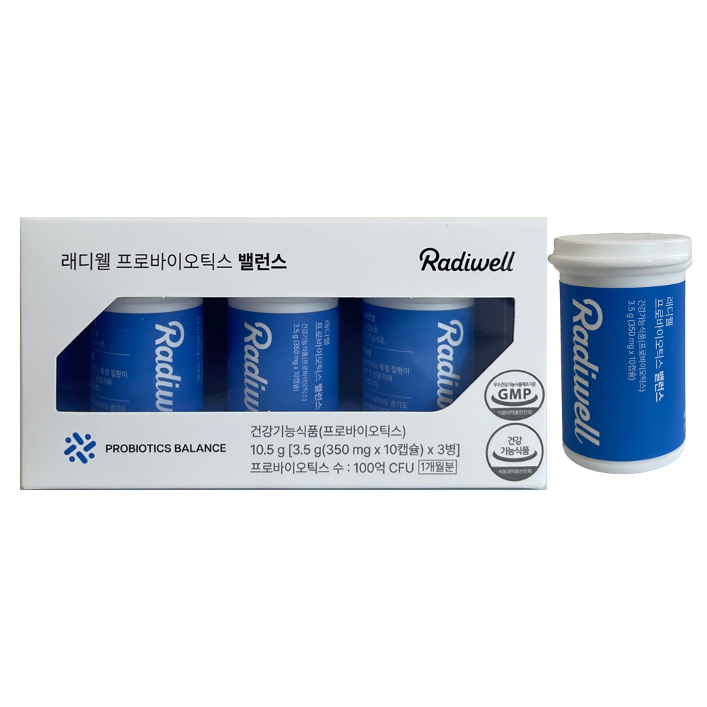 래디웰 프로바이오틱스 밸런스 350mg x 30캡슐, 1개