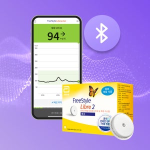 프리스타일 리브레2 연속 혈당 측정기 1개+패치 2매+7일 혈당멤버십 무료 / 당뇨 가정용 무채혈