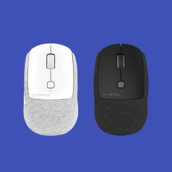 6버튼무선마우스 무소음 마우스케이스 패브릭 미니마우스