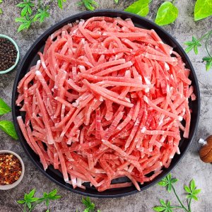 국내산 돼지고기 뒷다리 후지 유슬 잡채 짜장 카레 제육 장조림 500g 2개(1kg)