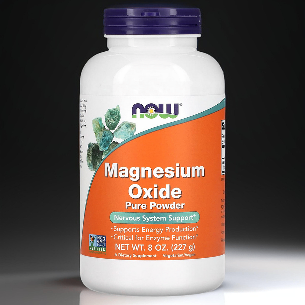 나우푸드 마그네슘 옥사이드 옥시드 산화 <b>마그네슘 파우더</b> 227g