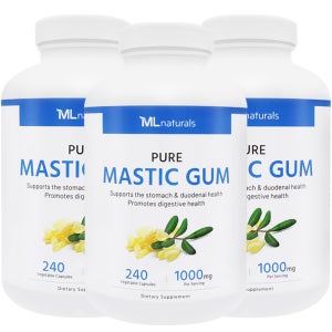 [미국배송] 마이라이프 내추럴스 매스틱검 1000mg Mastic Gum 240캡슐, 3개