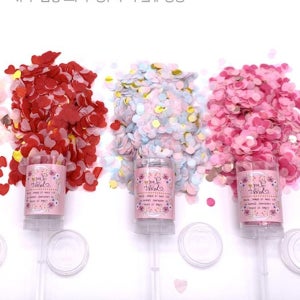 웨딩촬영컨페티 컨페티폭죽 촬영소품 꽃잎 결혼