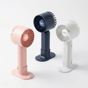 1+1 윈디 핸디 휴대용 탁상 손 선풍기 무소음 미니 BLDC