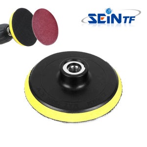 세인티에프 샌딩 패드 원형사포 그라인더 전동드릴 샌딩기 샌더기 폴리싱 패드 75mm