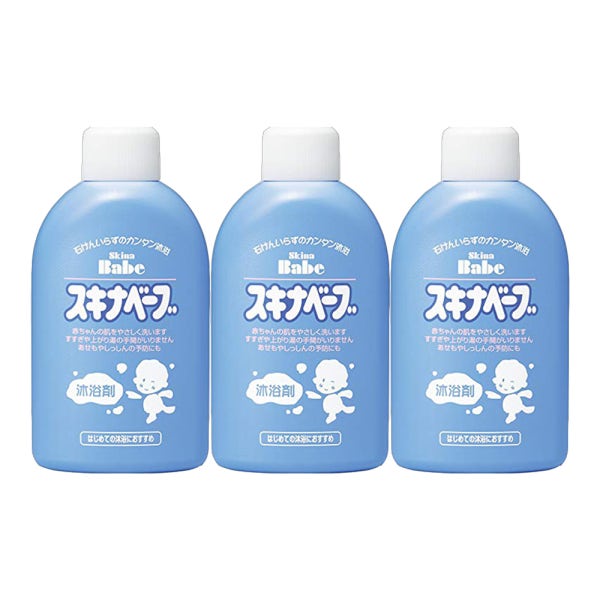 일본 아기 유아 입욕제 스키나베브 500ml 3개