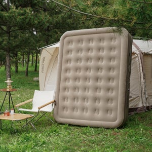 자니 캠핑 에어매트 자충매트 에어 베드 펌프내장형 40cm 더블