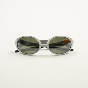 오클리 아이자켓 리덕스 실버 OO9438 05 EYEJACKET SILVER (Prizm black polarized) 고프코어 고글 스타일 편광 선글라스