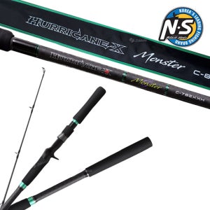 NS 허리케인-X 몬스터 가물치 낚시대 대물 로드 C-782XXH