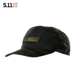 5.11 택티컬 멀티캠 Dad 캡 (멀티캠블랙) - 정품 멀티캠 원단의 파이브일레븐 캡모자