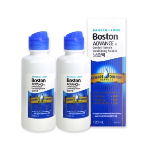 바슈롬 어드밴스 컴포트 포뮬라 보존액 120ml X 2개