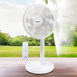 스마토 BLDC 선풍기 DC-14FR 35cm 리모컨 발터치 스탠드선풍기