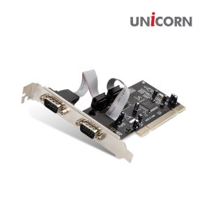 유니콘 RS-200P PCI시리얼카드 2포트 RS232