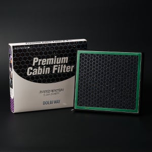 [호환] 돌비웨이 0.3um 초미세먼지 자동차 활성탄 에어컨 히터 필터 티구안,제타 A50(50호)