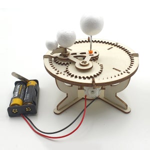 (steam science) 지구와 달의 운동 모형 만들기(자동회전식)