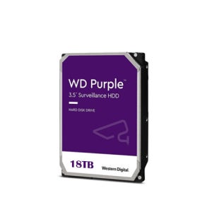 웨스턴디지털 웬디 퍼플 3년 보증 HDD CCTV 하드디스크 18TB WD181PURP