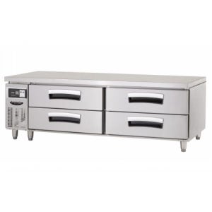 라셀르 간냉식 낮은서랍형 테이블냉장고 1800 올스텐 디지털