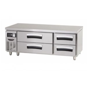 라셀르 간냉식 낮은서랍형 테이블냉장고 1500 올스텐 디지털