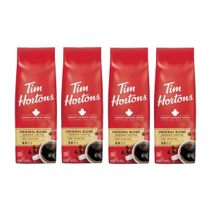 Tim Hortons 팀 홀튼 그라운드 커피 미디엄 로스트 907g 4팩