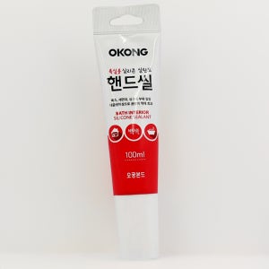 가정용 욕실실리콘 핸드씰 화장실 욕조 주방 실리콘 실란트 씰링 백색 100ml
