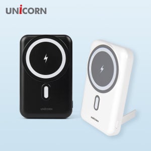 유니콘 무선고속충전 보조배터리 대용량 10000mAh+맥세이프링 PD-10000BW