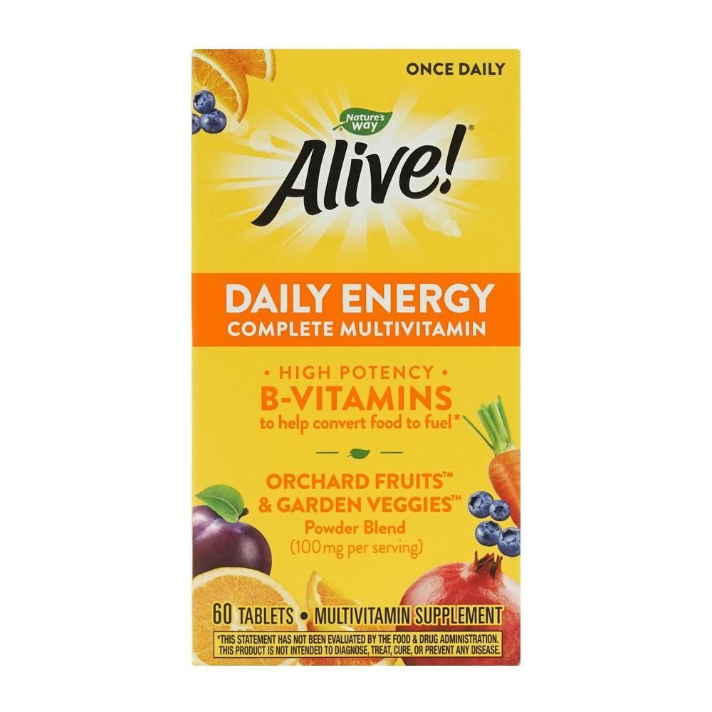 <b>얼라이브 데일리 에너지</b> 컴플리트 멀티비타민 60타블렛