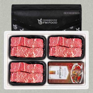 농협안심한우 1등급이상 갈비찜용 냉동 한우 소갈비찜 생일상 선물세트 2.4kg