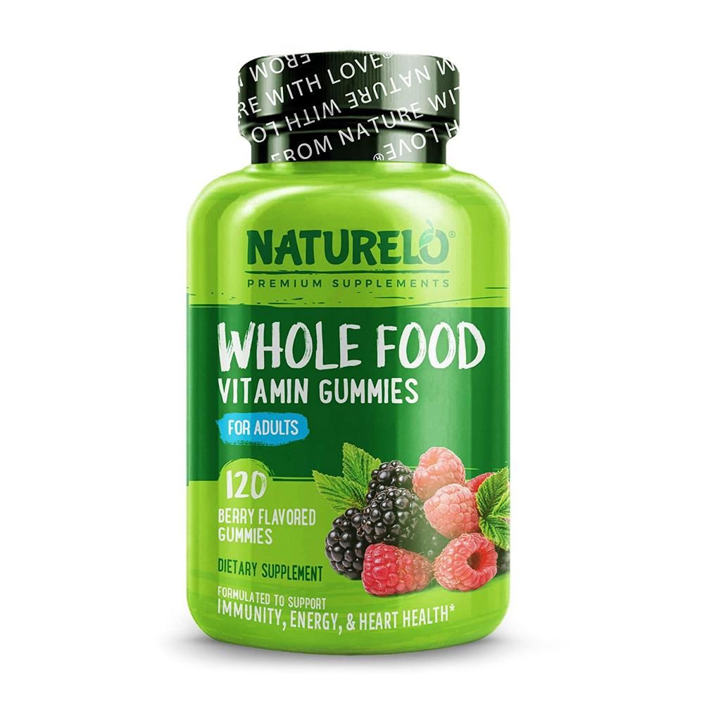 <b>홀 푸드 비타민 구미 포 어덜트</b> 베리 맛 120