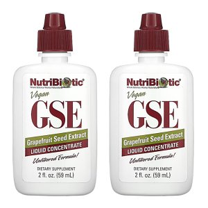 뉴트리바이오틱 비건 GSE 자몽씨 자몽종자 추출물 액상 59ml 2팩