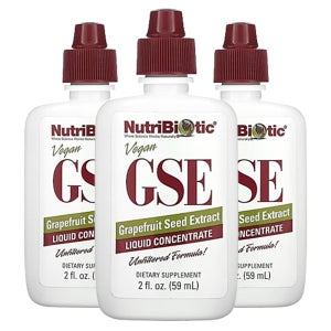 뉴트리바이오틱 비건 GSE 자몽씨 자몽종자 추출물 액상 59ml 3팩