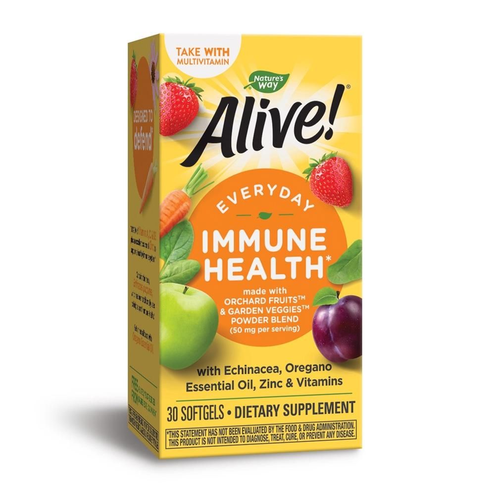 얼라이브 에브리데이 <b>이뮨 헬스</b> 30 소프트젤