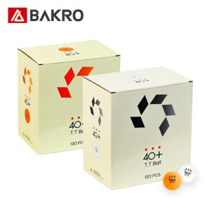 탁구공 40 Plus 3성 ABS 벌크 120개입