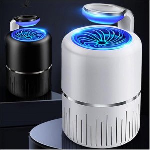 거실 모기 퇴치 휴대용 LED 유인 저소음 벌레 흡입 포집 포충기 유인제