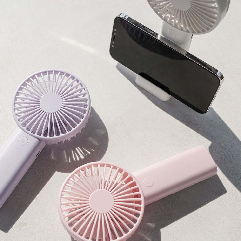 25년 생산 힙스터 저소음 초경량 휴대용 스탠드 미니 핸디선풍기 손선풍기 기내반입