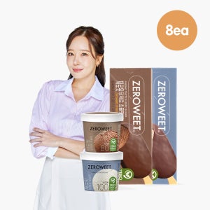 [펄세스] 제로윗 당제로 아이스크림 x 8개