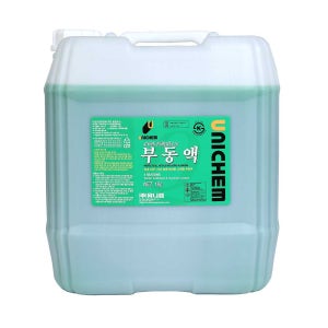 유니켐 사계절 차량 부동액 자동차 냉각수 그린, 18L, 1개