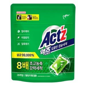 피죤 액츠 퍼펙트 딥클린 캡슐세제 28개입