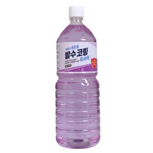 유니켐 발수 코팅 워셔액 친환경 식물성 사계절 1.8L, 1개