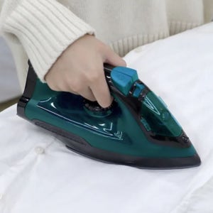 신일 스팀다리미 무선다리미 미니 진공 흡착 여행용 휴대용 다크그린
